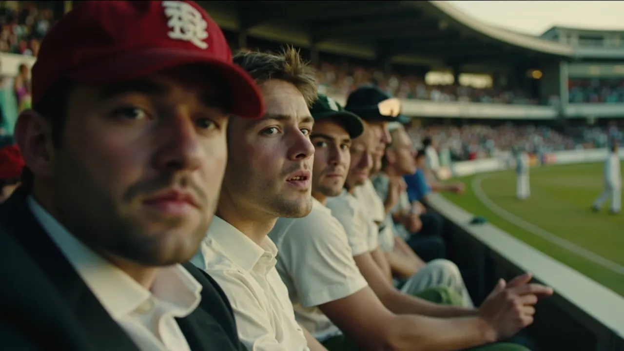 A batsman acknowledging a fifty