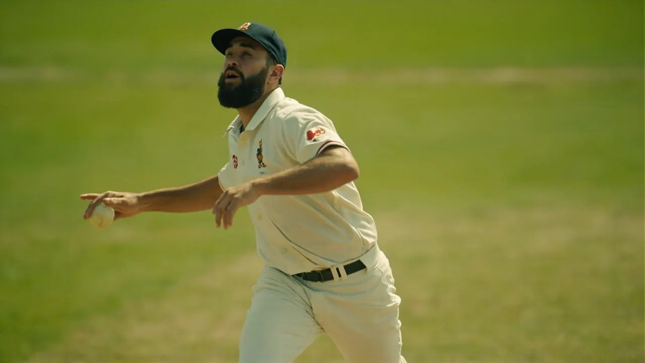 Virat Kohli in stance at the crease